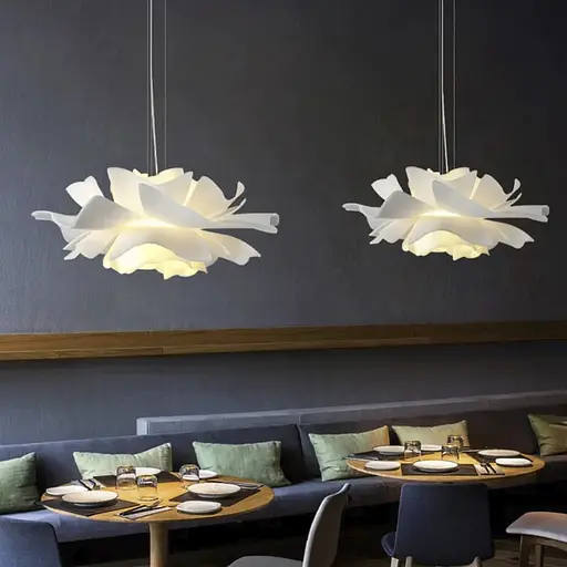 Підвісна люстра Flower у скандинавському стилі Ø 40 см | Арт. SG 21-400 | Line F - фото 1