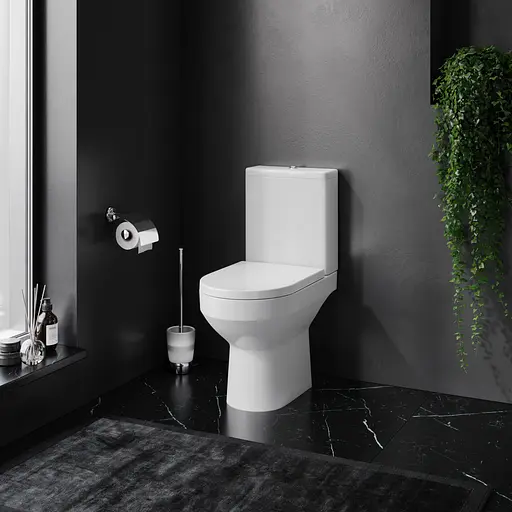 Унитаз-компакт AM.PM SPIRIT FlashClean с сиденьем Soft Close (C708600SC) - фото 2