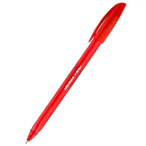 Набор шариковых ручек Unimax Trio красный 12 шт. (UX-104-06)
