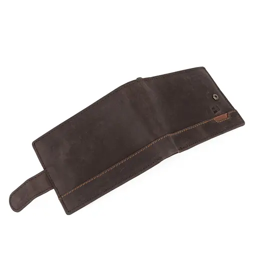 Гаманець чоловічий шкіряний Nordee HJORT 8806A темно-коричневий - фото 8