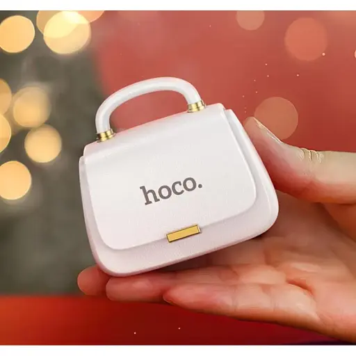 Наушники Hoco DES35 Dawn handbag BT headset White - фото 5