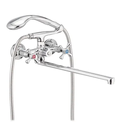 Змішувач для ванни Cron Smes 140 CR0062 Хром - фото 1