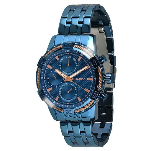 Чоловічий годинник Guardo B01352(1)-6