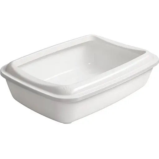 Туалет для кошек AnimAll CNR-106 с лопаткой белый 