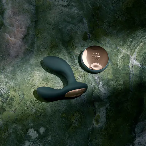 Стимулятор простати LELO Hugo 2 Remote, 10.7 см зелений - фото 3