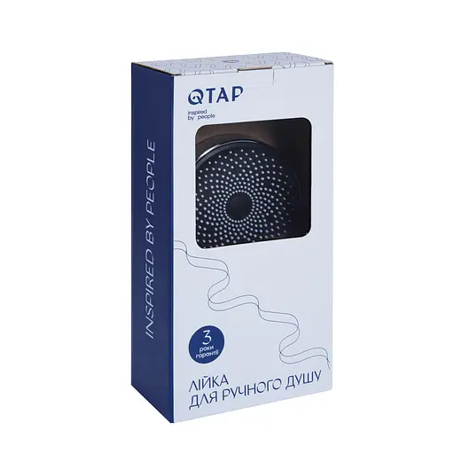 Ручной душ Qtap Rucni D 130 мм круглый QTRUC125CRM45952 Chrome, Хром - фото 4