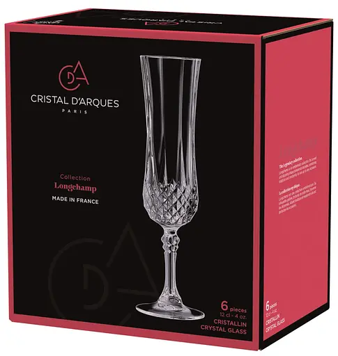 Набор бокалов Cristal d'Arques Paris Longchamp, 6х140 мл (6704715) - фото 7
