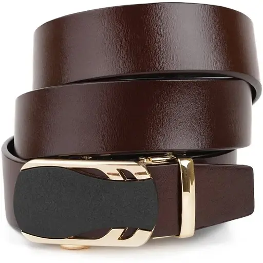 Ремінь шкіряний Vintage чоловічий 115х3,4 см acs0016123 - фото 1