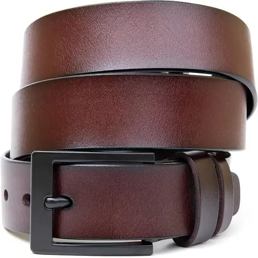 Ремінь шкіряний Vintage чоловічий 115х3,5 см acs0016957 - фото 1