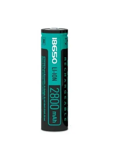 Аккумулятор Videx Li-ion 18650 2800mAh 3,7V с защитой - фото 2
