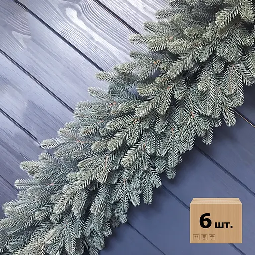 Хвойні гірлянди Hvoya Traditional литі блакитні (6 шт. x 2 м)