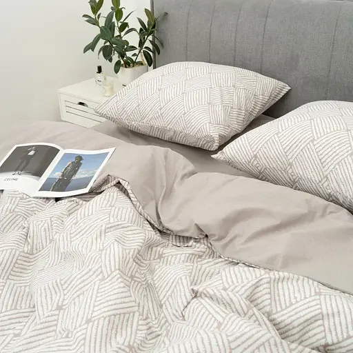 Комплект постільної білизни Viluta сімейний ранфорс 25381 100% бавовна - фото 4