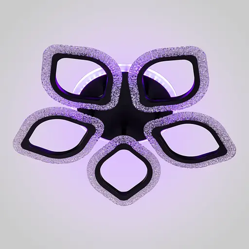 Люстра світлодіодна V K39207-5-TL BK - фото 4