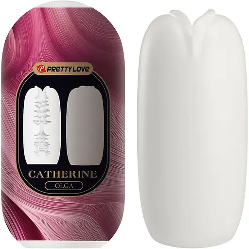 Мастурбатор Pretty Love Catherine Olga (белый)