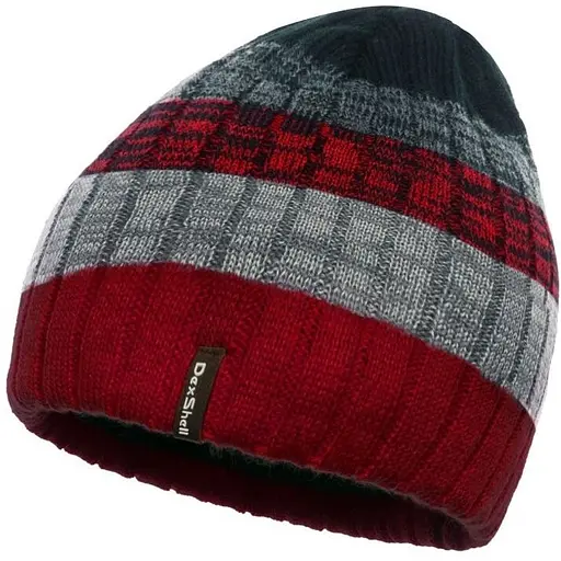 Шапка водонепроницаемая DexShell Beanie Gradient красная
