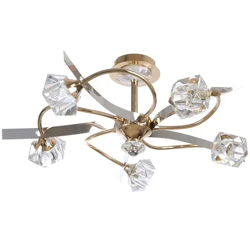 Люстра потолочная Brille галогенная G9 40W G (BR-371C/5)