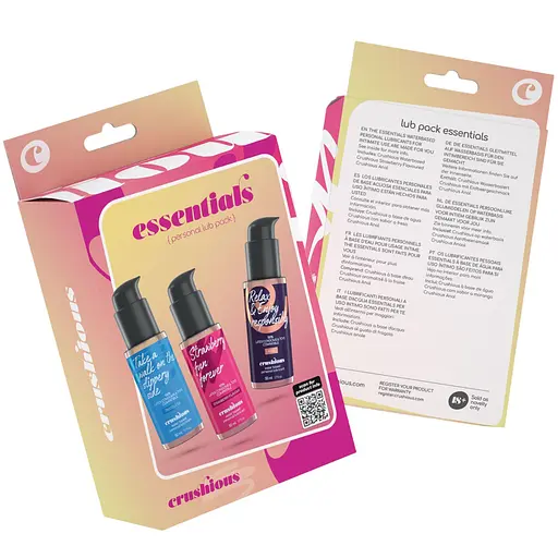 Набір лубрикантів Crushious Essentials 3 в 1 3 шт. по 50 мл - фото 1