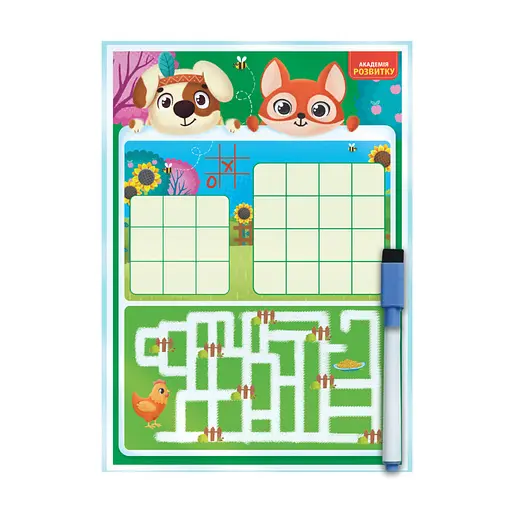 Доска-тренажер "Развлекательная" Vladi Toys VT5010-30 укр - фото 1