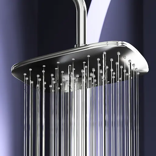 Душова система з термостатом Damixa Option DX218092000, Хром - фото 7