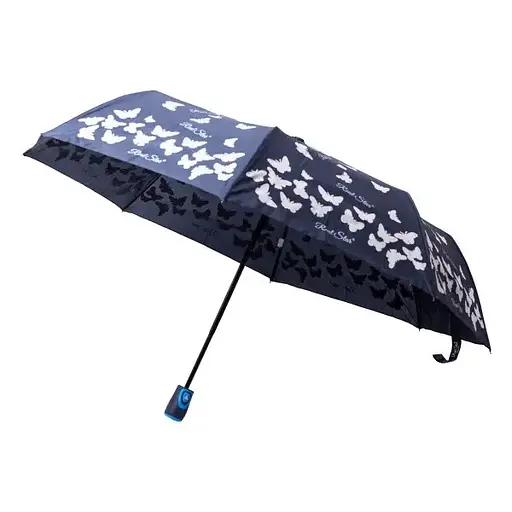 Парасоля Yiwu HP-23-2BL напівавтомат складна 97 см синя - фото 1