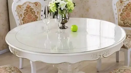 М'яке скло Прозора силіконова скатертина на стіл Soft Glass Захист для меблів 3.8х1.0 м Товщина 1.5 мм - фото 8