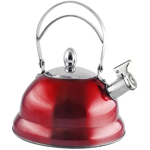 Чайник із свистком червоний NS11KET