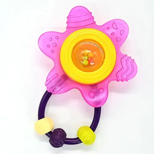 Брязкальце в ручку Сонячний зайчик, 14x10x3 см (В асортименті)