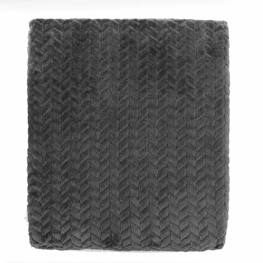 Плед Ardesto Jacquard Braid 200х220 см серый (ART0204JB) - фото 2