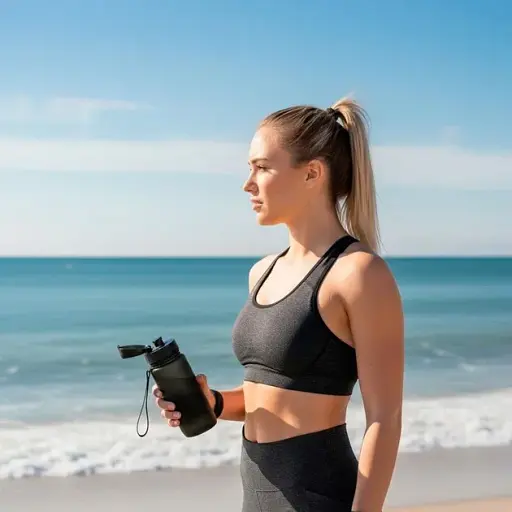 Бутылка для воды Line Art La Plata черная 600 мл (60014118LA-01) - фото 5