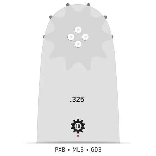 Шина Oregon 0.325" 1.3 мм довжина 16''/40 см (160MLBK041)  - фото 2