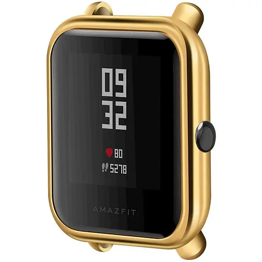 Защитный чехол Tamister для смарт-часов Amazfit Bip/Bip Lite/Bip S золотистый
