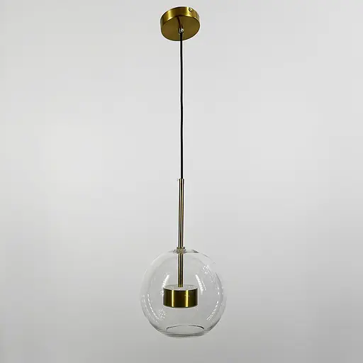 Воздушный светильник Ø20 см с латунным основанием | Line F | Арт. AA397-200 AB+CL - фото 8