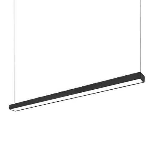 Світлодіодний лінійний світильник Ardero AL4010 45Вт 4000K чорний - фото 1