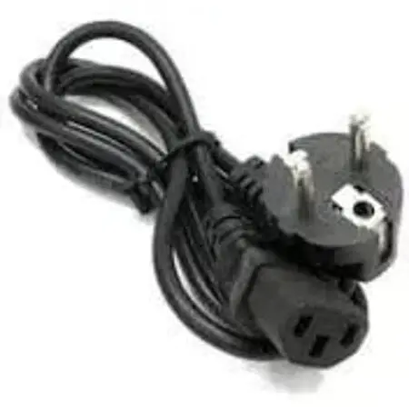 Шнур сетевой Ritar Еврокабель питания 3x0.75 мм 1.8 м черный