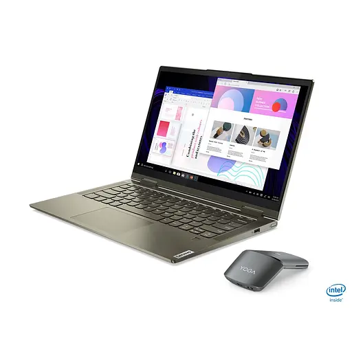 Ноутбук,Lenovo,Yoga 7 14ITL5,82BH005SBM,i5-1135G7 (4-core),8 GB DDR4 3200MHz,verde inchis - фото 6
