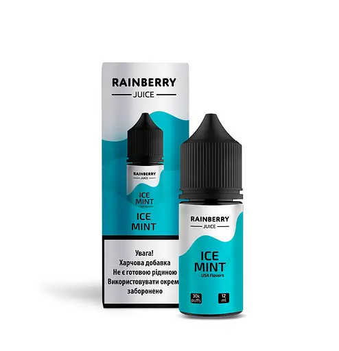 Набор компонентов для самозамеса солевой заправки Flavorlab Rainberry Juice 30 мл Ice Mint Мята, 0-50 мг (17677)