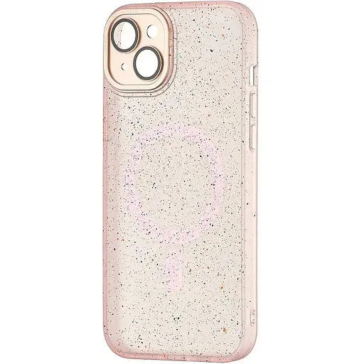 Чохол-накладка DK для Apple iPhone 14 MagSafe Composite Matte Splash (pink) - фото 2
