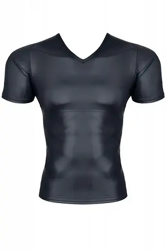 Футболка Regnes Fetish Planet wetlook otwartym XL (черный) - фото 4