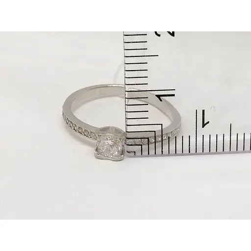 Золоте кільце Імперія золота з фіанітами. КВ1103БИ 15,5 - фото 4