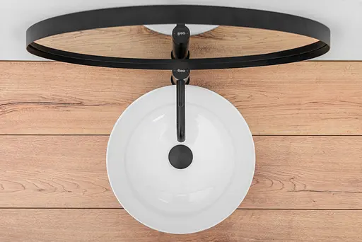 Умивальник Rea Stella white накладний білий REA-U1878, Білий - фото 5