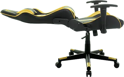 Геймерское кресло GT Racer черное с желтым (X-2527 Black/Yellow) - фото 7