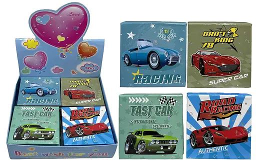 Блокнот Машини, 70 аркушів, 8x8 см (В асортименті) - фото 2