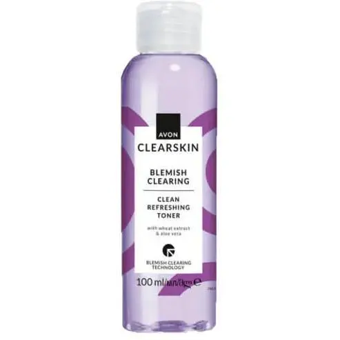 Очищувальний тонік для обличчя Avon з екстрактом пшениці і алое вера Для проблемної шкіри 100 мл - фото 1