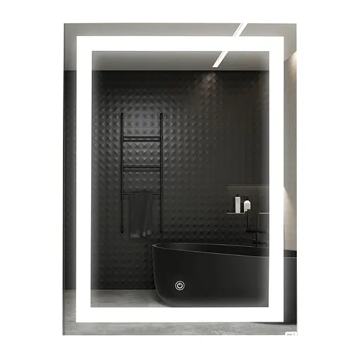 Дзеркало Unio MRR-01 SQR-AA-S 600 x 800 mm LED FL з сенсором 000027462 - фото 3