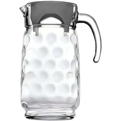 Глечик Pasabahce Space 1.65 л з сірою кришкою (43674GY)