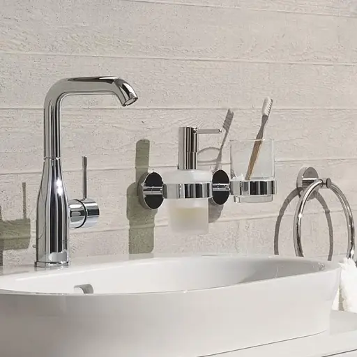 Змішувач для умивальника Grohe Essence М-size одноважільний Хром 30412 - фото 5