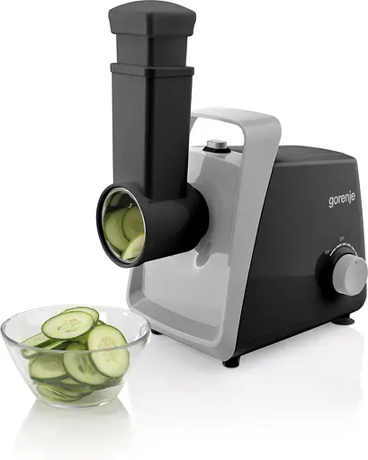 Gorenje М'ясорубка, 1600Вт, 2,2кг/хв, 2 решітки, пластик+метал, чорний - фото 8