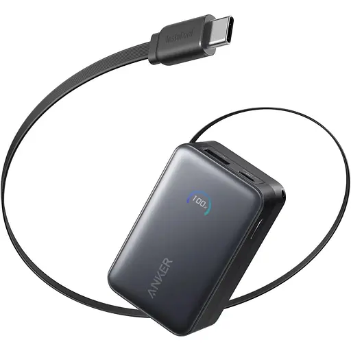 Павербанк Anker Black 10 000 mAh / 45 Вт (A1638H11) - фото 2