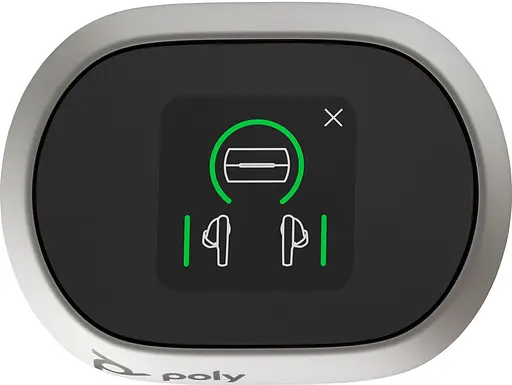 Наушники TWS Poly Voyager Free 60+ Earbuds + BT700A + TSCHC White - фото 5