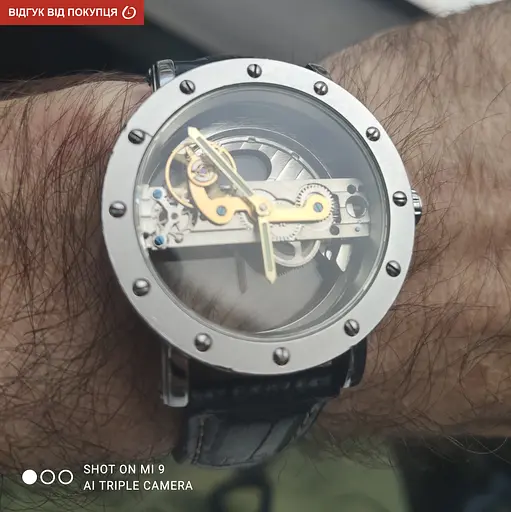 Годинник Forsining Air Silver - фото 17